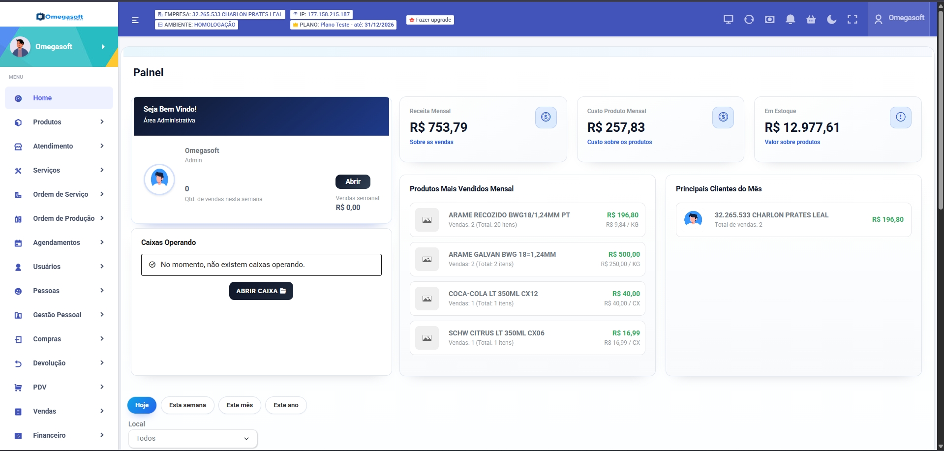 Dashboard